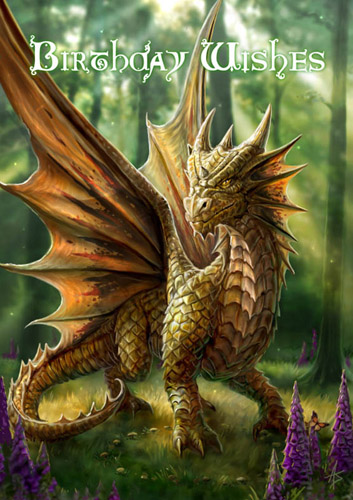 Friendly Dragon Card - 6 Pack