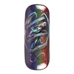 Sometimes Dragon Eye Glass Case by Anne Stokes