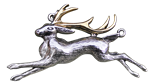 The Jackalope for Warrior's Strength Pendant by Briar