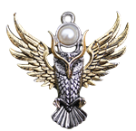 Owl of Athena For Magickal Wisdom Pendant by Briar