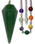 Green Aventurine Chakra Pendulum