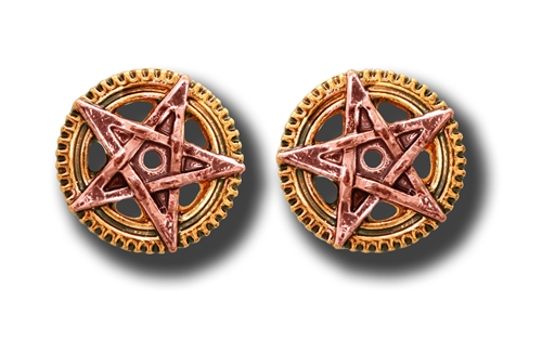 Penta Meridia Earrings for Balance and Development