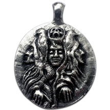 Freya Silver Goddess Coin Pendant at Starlinks Wholesale