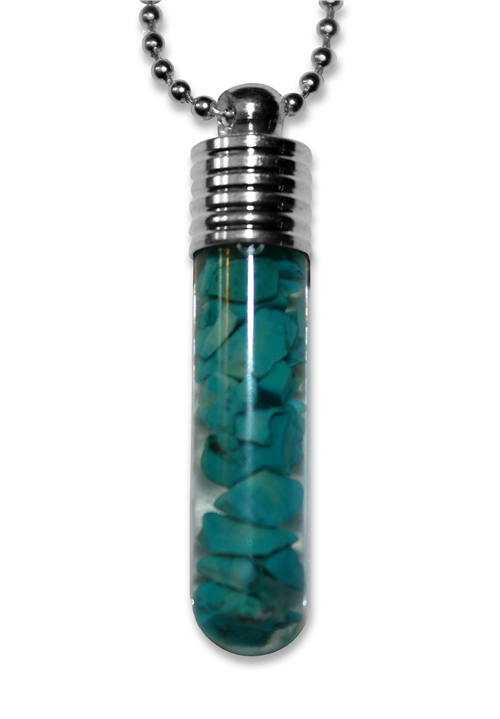 Turquoise Pendant for the Flow of Thought