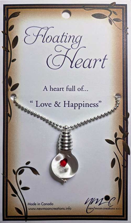 Floating Heart Pendant