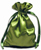 Moss Green Satin Pouches (12 pcs)