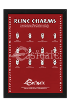 Rune Charms Display Board