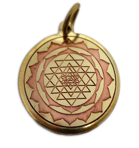 Shri Yantra Charm for Good Luck