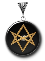 Unicursal Hexagram on Obsidian for Achieving Goals