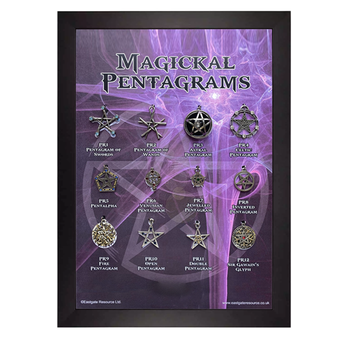 Magickal Pentagram Starter Set & Display