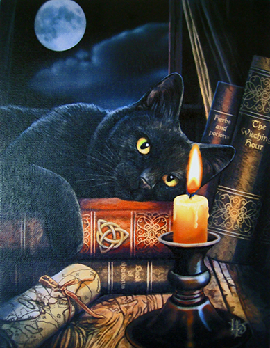 Witching Hour Canvas Art Print by Lisa Parker