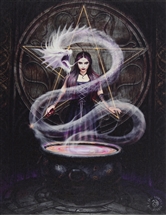 The Summoning Canvas Print by Anne Stokes