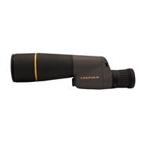 Leupold Gold Ring Spotting Scope, 15-30x50mm, Compact, Straight Viewing, Shadow Gray