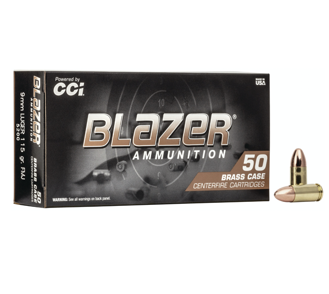 Blazer 9mm 115 grain