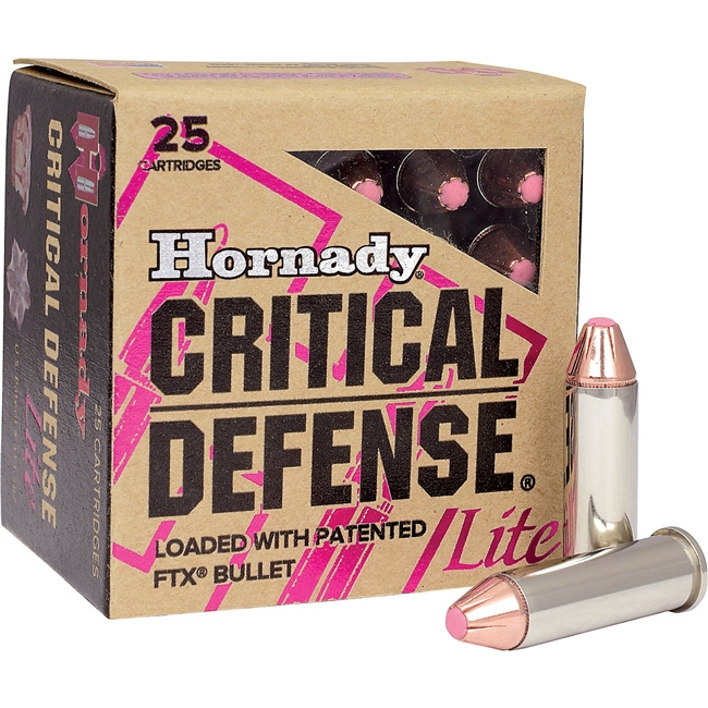 9MM / 100 GR CRITICAL DEFENSEÂ®  FTXÂ® / 90240 / 25 RDS / HORNADY **NO LIMITS**