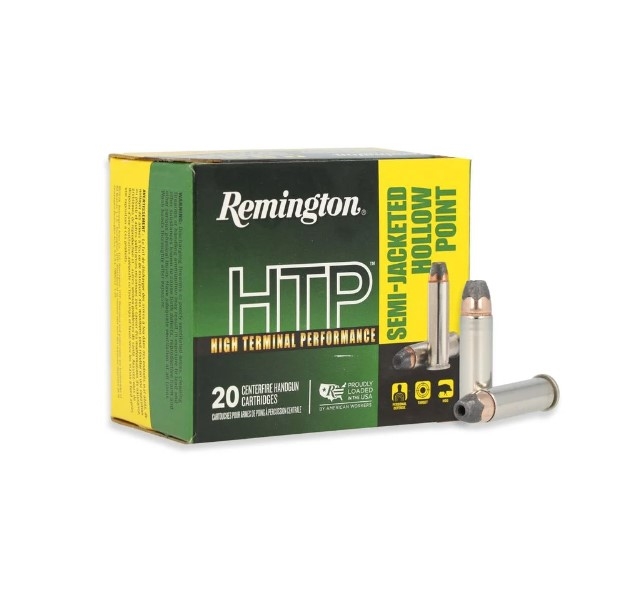 .38 SPECIAL +P / 125 GR HIGH TERMINAL PERFORMANCE SEMI-JHP / 20 RDS / REMINGTON **NO LIMITS**