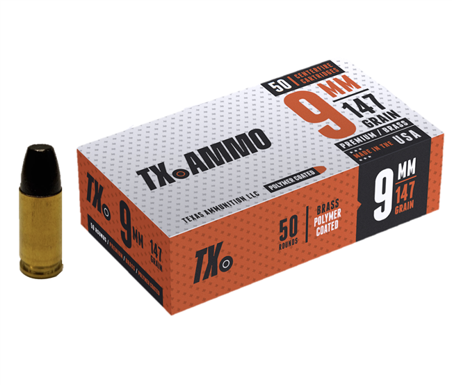 TX Ammo 9mm 147 grain