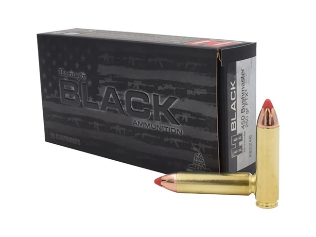 450 Bushmaster / 250gr / FTXÂ® / Hornady / 20 Rds