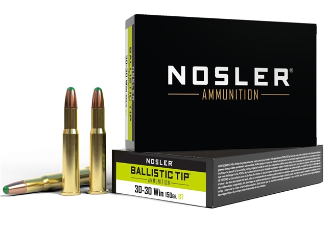 30-30 Win / 150gr / Ballistic Tip / 20 Rds / Nosler