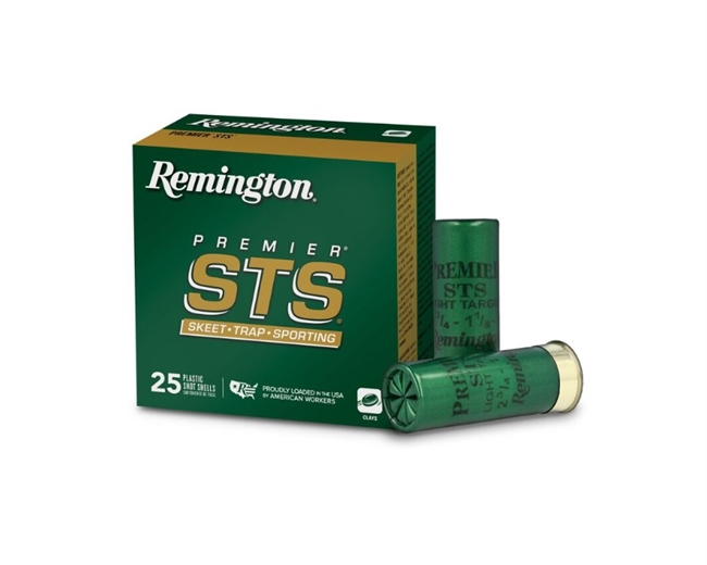 12 GAUGE / 2.75 IN. PREMIER STS / 8 SHOT / 1.125 OZ / 25 RDS / REMINGTON **NO LIMITS**