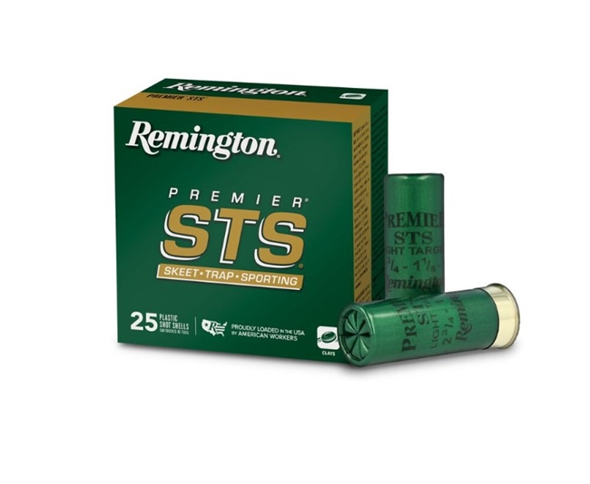 12 GAUGE / 2.75 IN. PREMIER STS / 8 SHOT / 1.125 OZ / 25 RDS / REMINGTON **NO LIMITS**