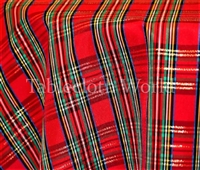 Napkins Christmas Plaid