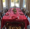 Christmas Red Damask Napkins