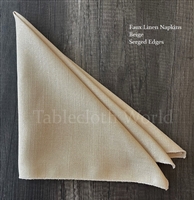 Napkins Faux Linen