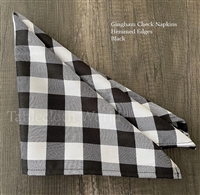 Napkins Gingham Check