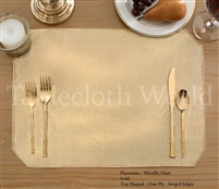 Placemats Metallic Glam