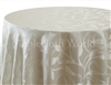 Ivory Stencil Tablecloth