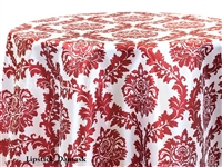 Lipstick Damask Tablecloth