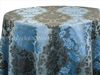 Tablecloths Mirror Damask Blue