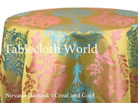 Nirvana Damask Tablecloth