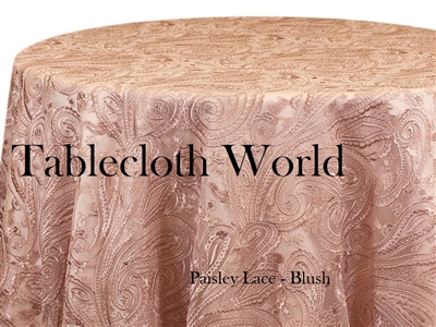 Paisley Lace Tablecloths