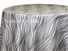 Pod Print Tablecloths Silver