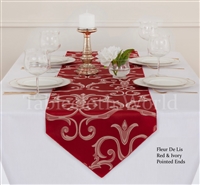 Table Runners Fleur De Lis Damask