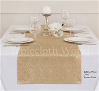 Table Runners Taffeta Wave