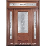 Ambassador 6-8 2/3 Lite Single, 2 Sidelights with Rectangular Transom