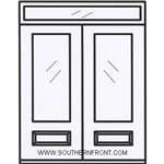 Sonnet 6-8 2/3 Arch Lite Double and Rectangular Transom