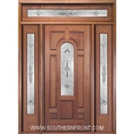 Ambassador 6-8 Center Arch Single, 2 Sidelights and Rectangular Transom