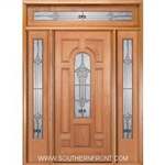 New Century 6-8 Center Arch Single, 2 Sidelights and Rectangular Transom