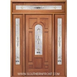 New Dimension 6-8 Center Arch Single, 2 Sidelights and Rectangular Transom