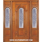 Queen Anne 6-8 Center Arch Single and 2 Sidelights