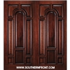 Solid Center Arch Panel Double