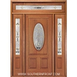 New Dimension 6-8 Half Oval Single, 2 Sidelights and Rectangular Transom