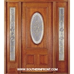 Queen Anne 6-8 Half Oval Single and 2 Sidelights