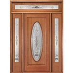 New Dimension 6-8 Full Oval Single, 2 Sidelights and Rectangular Transom