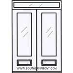 Sonnet 8-0 2/3 Lite Double and Rectangular Transom