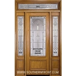 Serenade 8-0 3/4 Lite Single, 2 Sidelights and Rectangular Transom